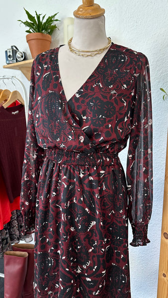 Robe bordeaux Etam