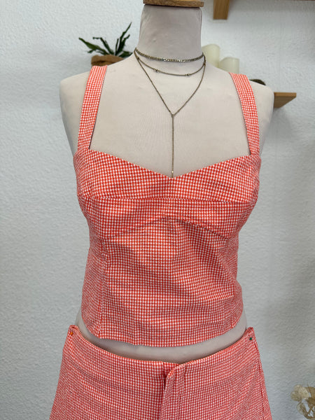 Top vichy Zara