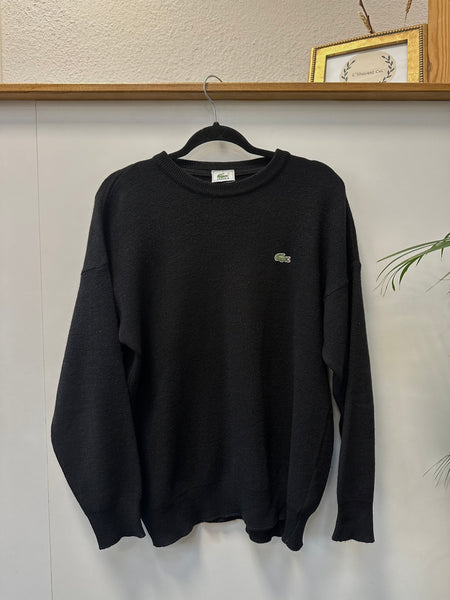 Pull noir Lacoste vintage