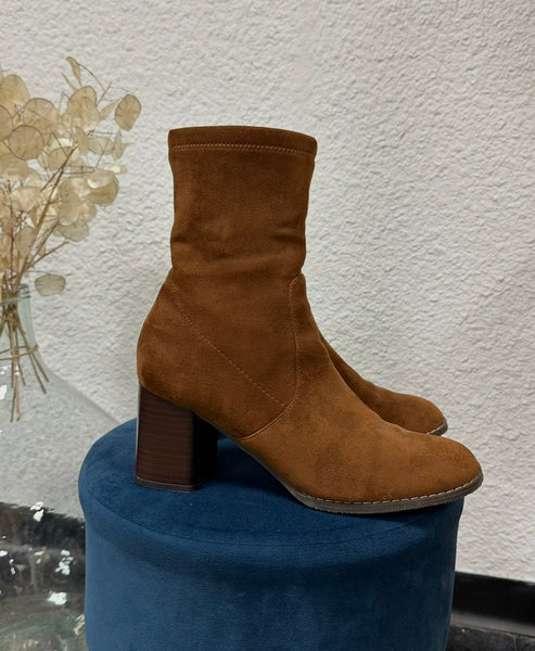 Bottines marron