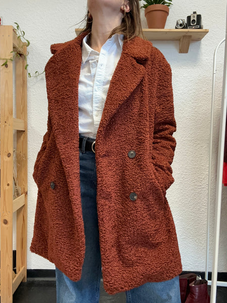 Manteau marron