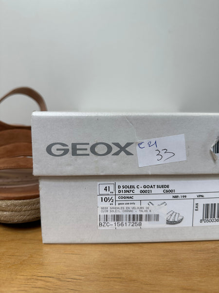 Sandales marron Geox T.41