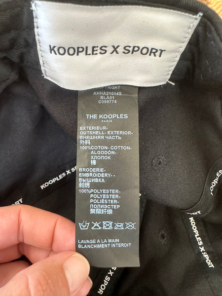 Casquette noir The Kooples