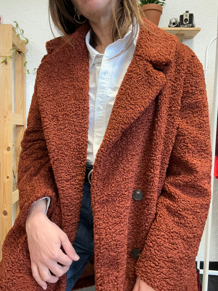 Manteau marron