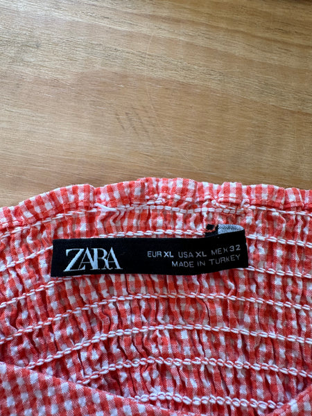 Top vichy Zara