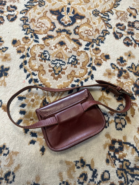 Sac en cuir marron