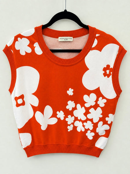 Top en maille 70’