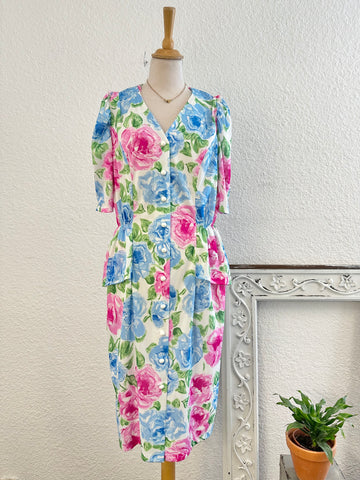 Robe fleuri Vintage
