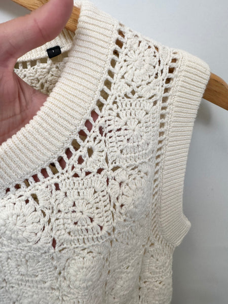 Débardeur en crochet
