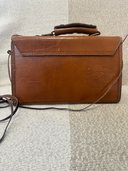 Sac en cuir vintage