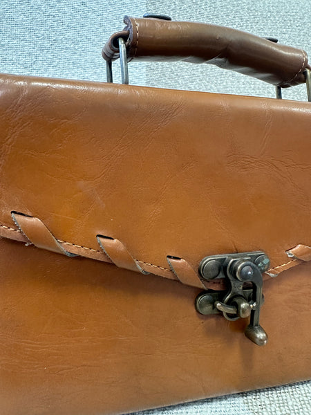 Sac en cuir vintage