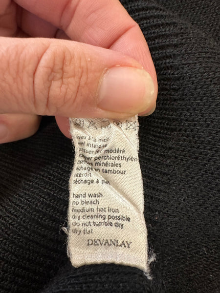 Pull noir Lacoste vintage