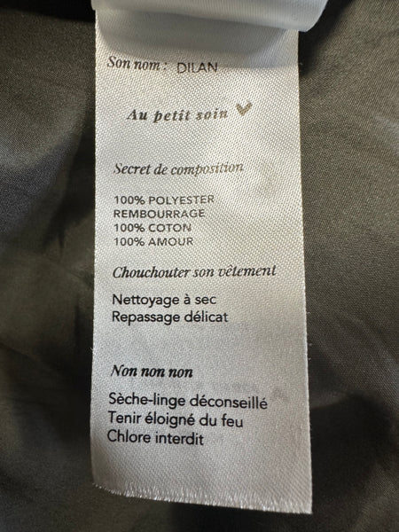 Manteau matelassé kaki