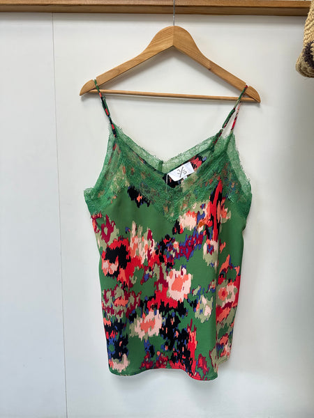 Top vert Fleuri