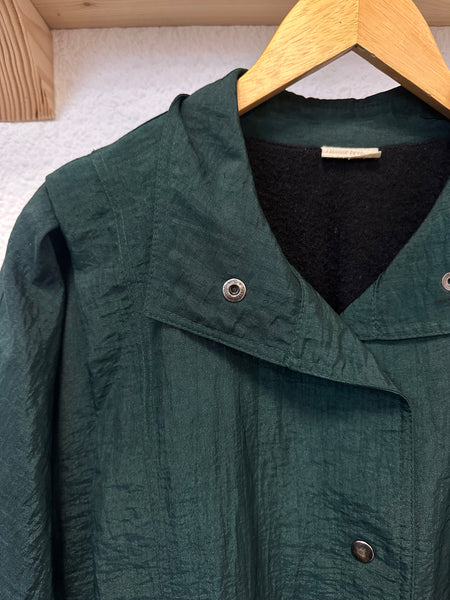 Trench long vert Vintage