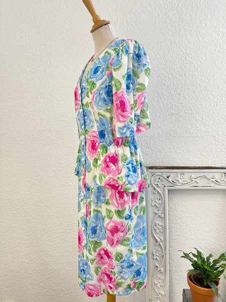 Robe fleuri Vintage