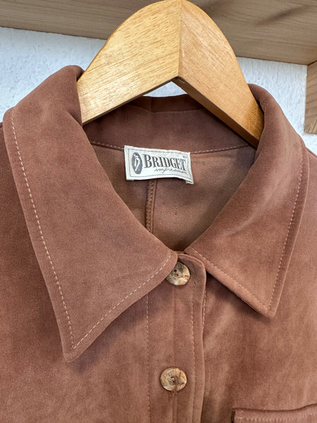 Chemise en velours Vintage