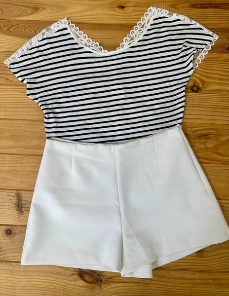 Short blanc