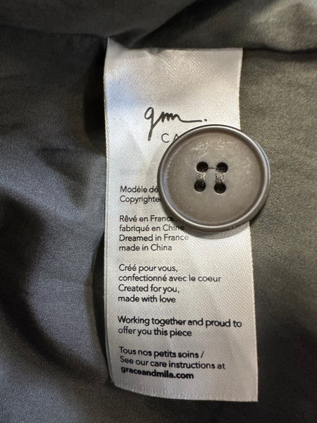 Manteau matelassé kaki