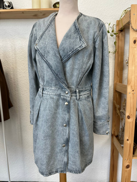 Robe courte en jeans gris Iro