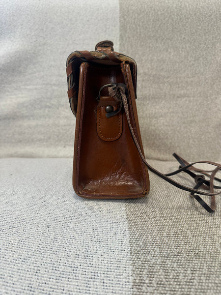 Sac en cuir vintage