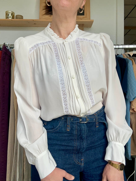 Chemsier en soie Darel