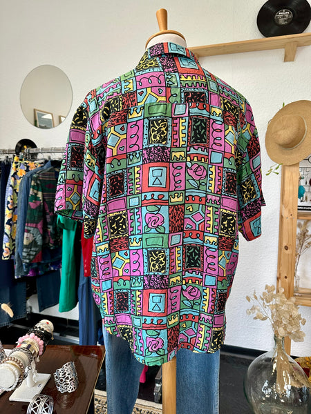 Chemise en soie Vintage