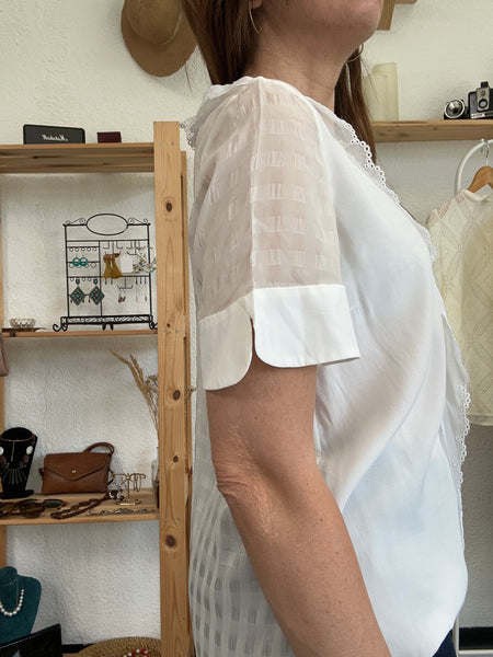 Blouse blanche Sandro