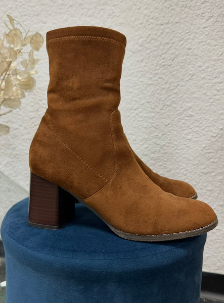 Bottines marron
