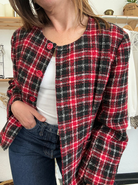 Veste en tweed Vintage