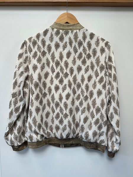 Veste bombers dorée
