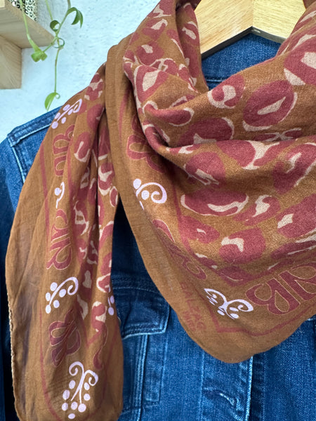 Foulard en coton Balzac