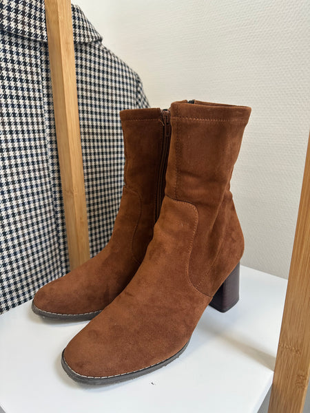 Bottines marron