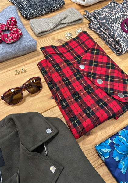 Jupe écossaise Maje