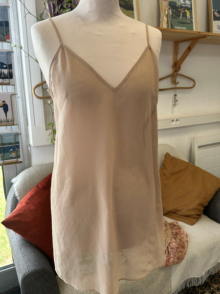 Robe beige imprimé The Kooples
