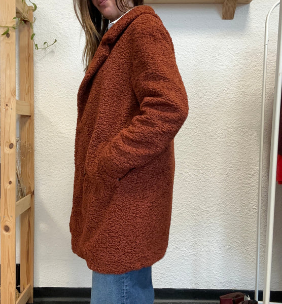 Manteau marron