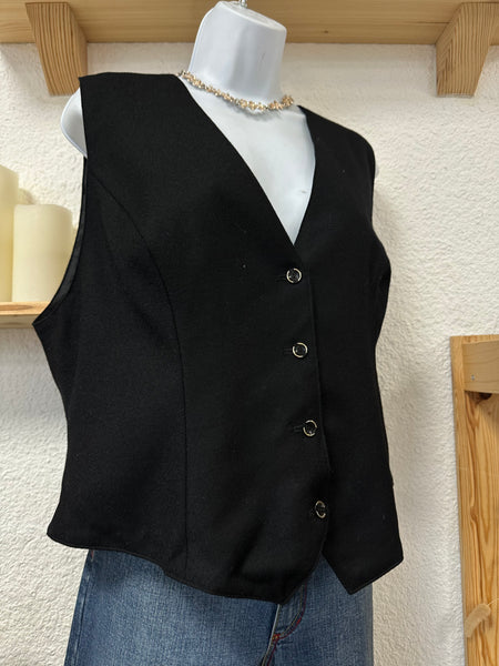 Gilet de costume noir Vintage