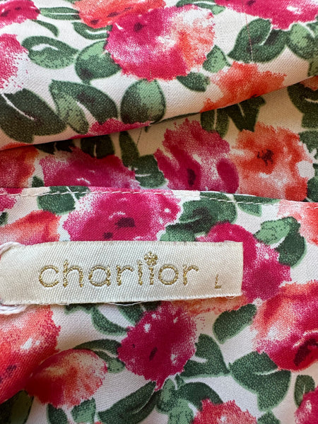 Blouse fleuri multicolore Charlior