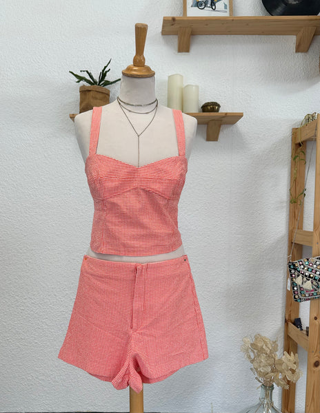Top vichy Zara