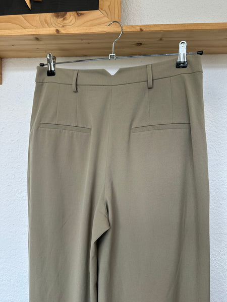 Pantalon fluide vert