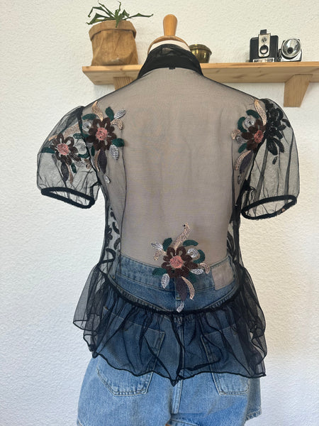 Blouse en tulle Imperial