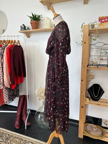 Robe bordeaux Etam