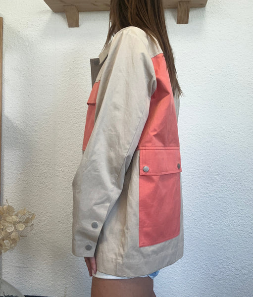 Veste bi-color Object