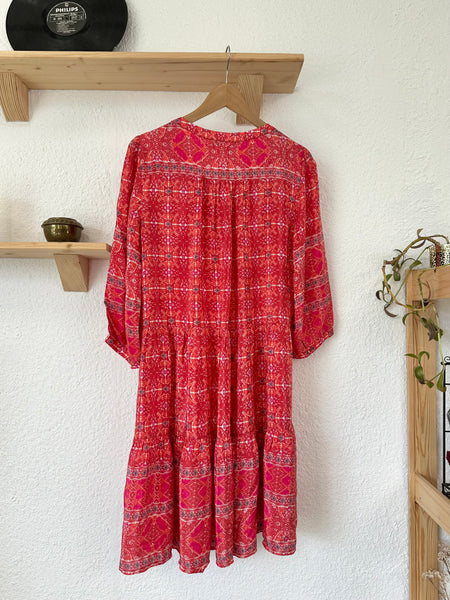 Robe imprimé rouge Gerard Darel