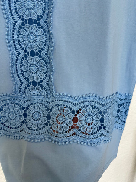 Tee shirt bleu Sandro