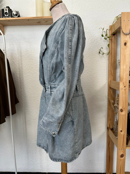 Robe courte en jeans gris Iro