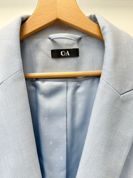 Blazer bleu ciel C&A