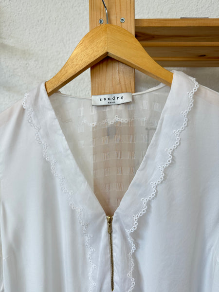 Blouse blanche Sandro