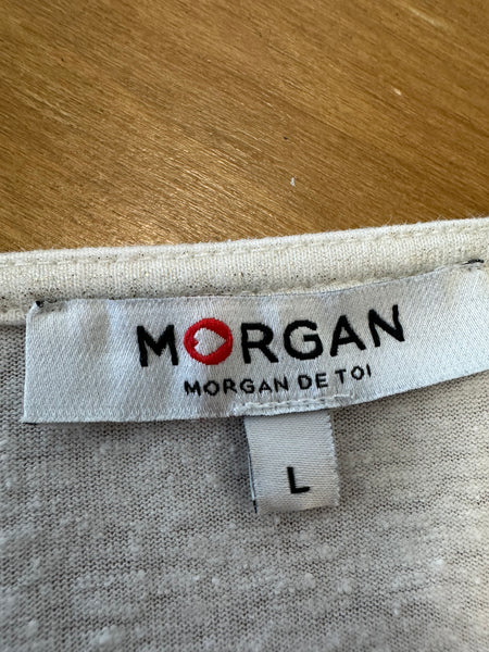 Tee-shirt crème Morgan
