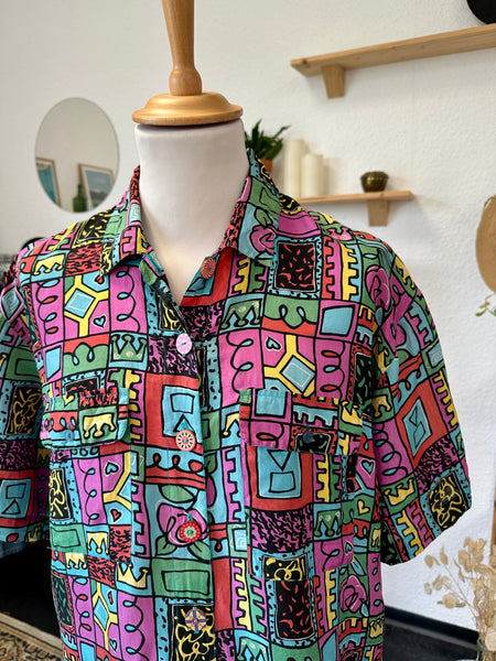 Chemise en soie Vintage